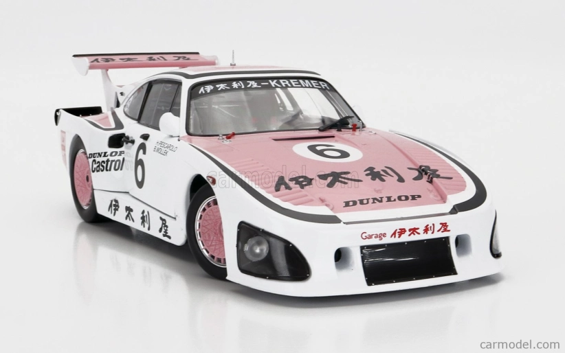 Solido Porsche 935k3 Team Porsche Kremer Racing N 6 Winner 1000km Suzuka 1981 B.wollek - H.pescarolo 1:18 Biela Ružová