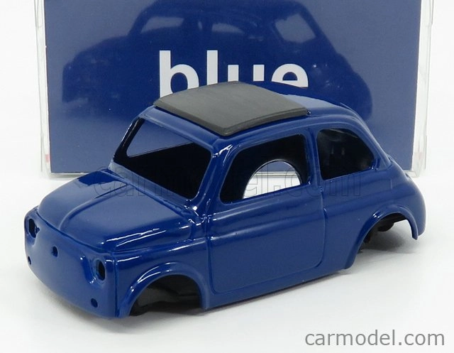 Brumm prom Fiat Model-kit 500f Tetto Chiuso 1965 1:43 Modrá