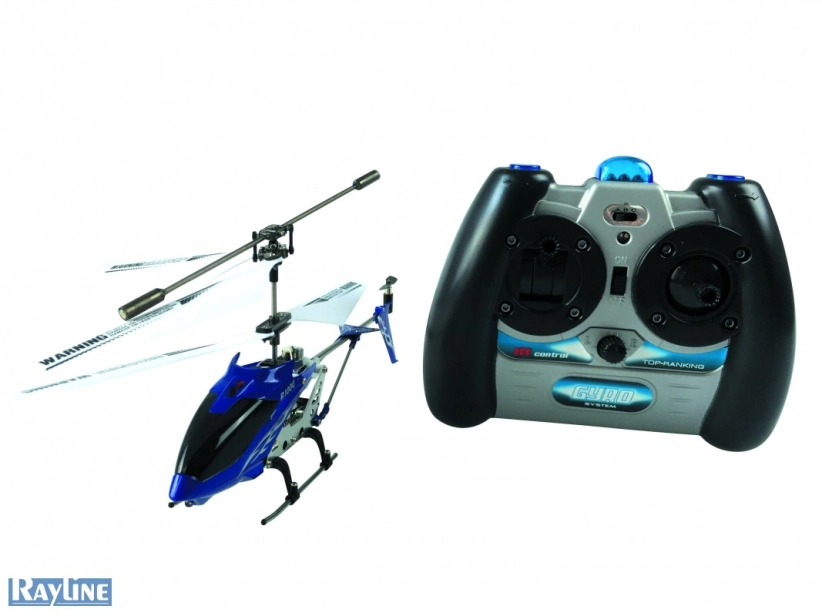 RC vrtuľník Rayline 100G INFRA, modrá