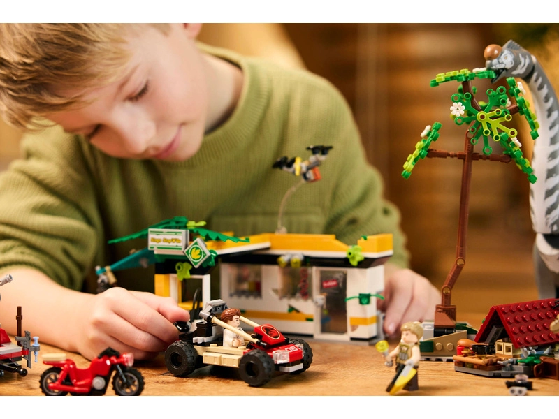 LEGO Jurský svet - Misia na sledovanie dravca a titanosaura