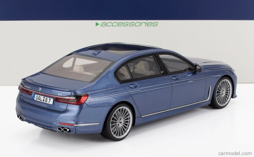 Gt-spirit BMW 7-series Alpina B7 Lci (g12) 2023 1:18 Blue Met