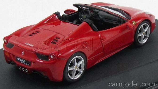 Edicola Ferrari 458 Italia Spider Cabriolet 2011 1:43 Red