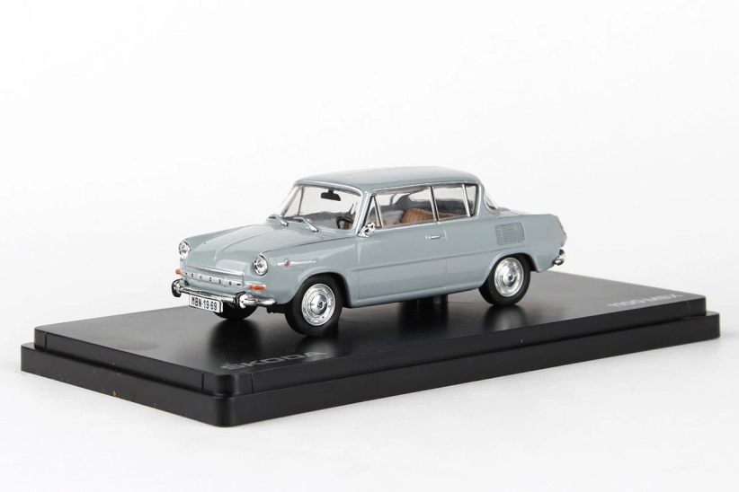 Abrex Škoda 1100MBX (1969) 1:43 – sivá námorná