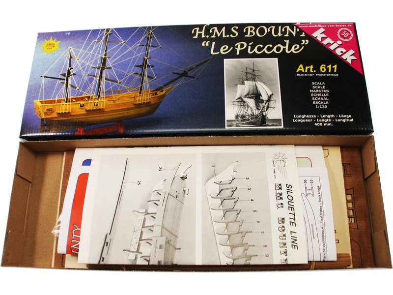 Mantua Model HMS Bounty Le Piccole 1:100 kit