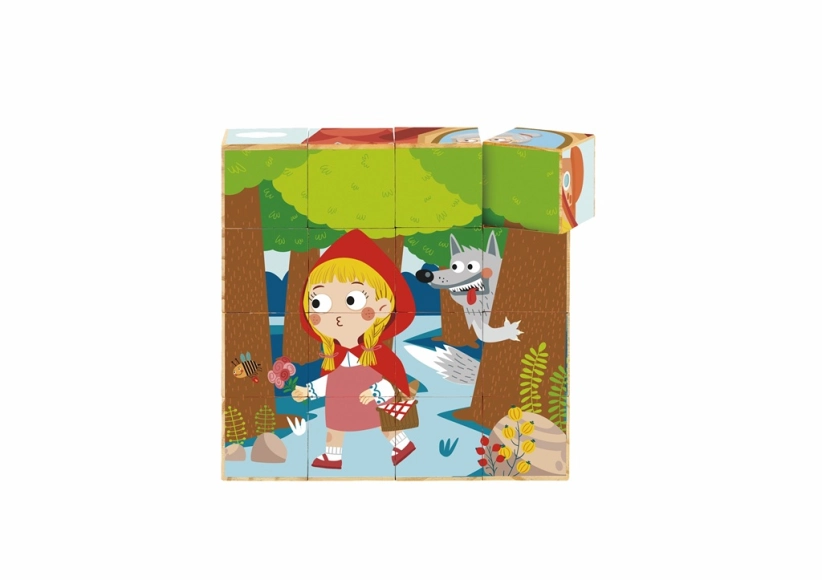 2Kids Toys Kostky Pohádka o Červené karkulce