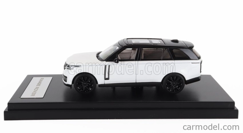 LCD model Land rover Range Rover 2022 1:64 biela čierna