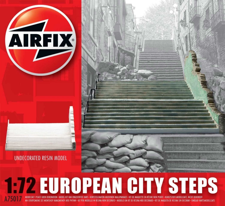 Airfix European City Steps (1:72)