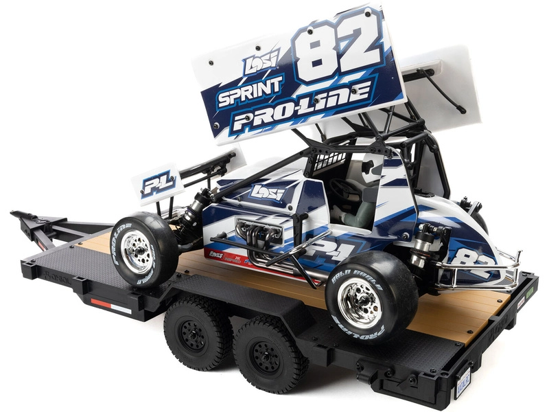 Axial SCX10 přívěs 1:10 s LED světly