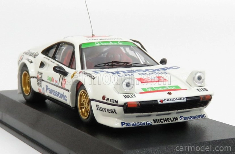 Najlepší model Ferrari 308 Gtb Gr.4 N 11 Winner Rally Del Ciocco 1982 De Antoni - Tognana 1:43 Biela