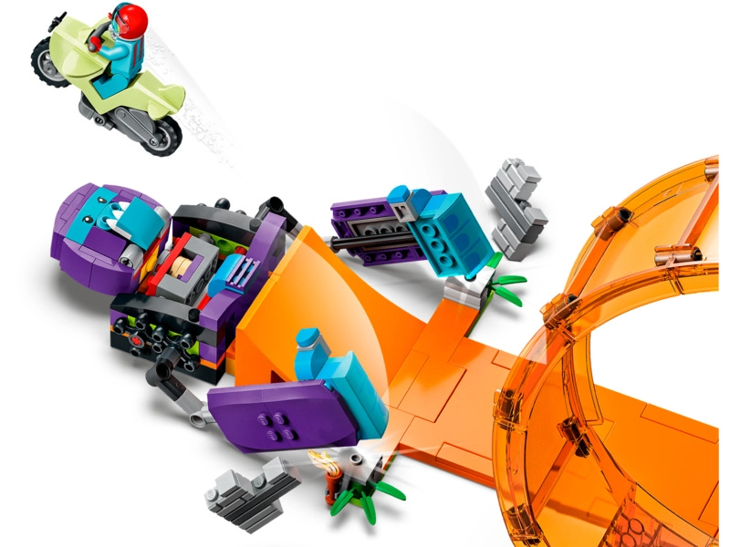 LEGO City - Kaskadérska slučka so šimpanzom
