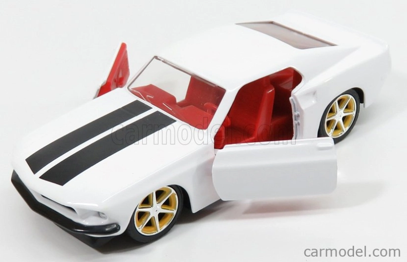 Jada Ford usa Roman's Mustang Custom Anvil Halo 1969 - Fast & Furious Vi (2013) 1:32 Biela