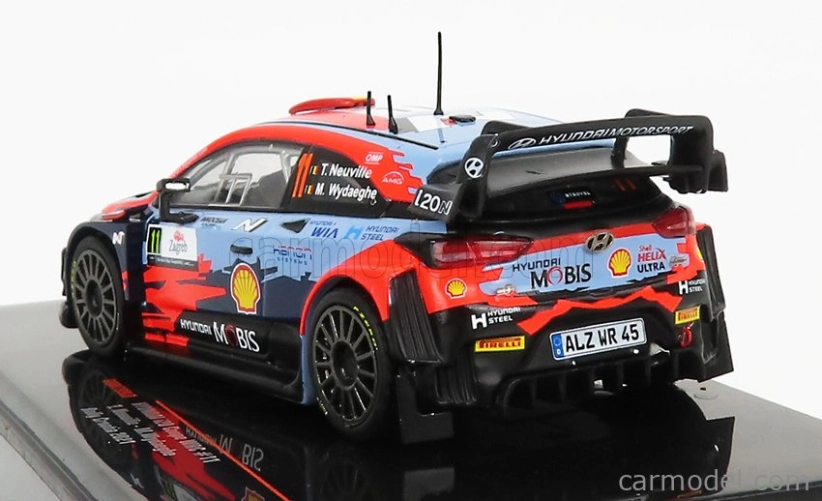 Ixo-models Hyundai I20 Coupe Wrc N 11 Rally Croatie 2021 1:43