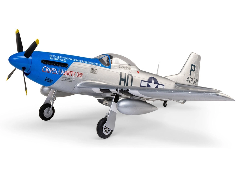RC letadlo E-flite P-51D Mustang 1.2m PNP