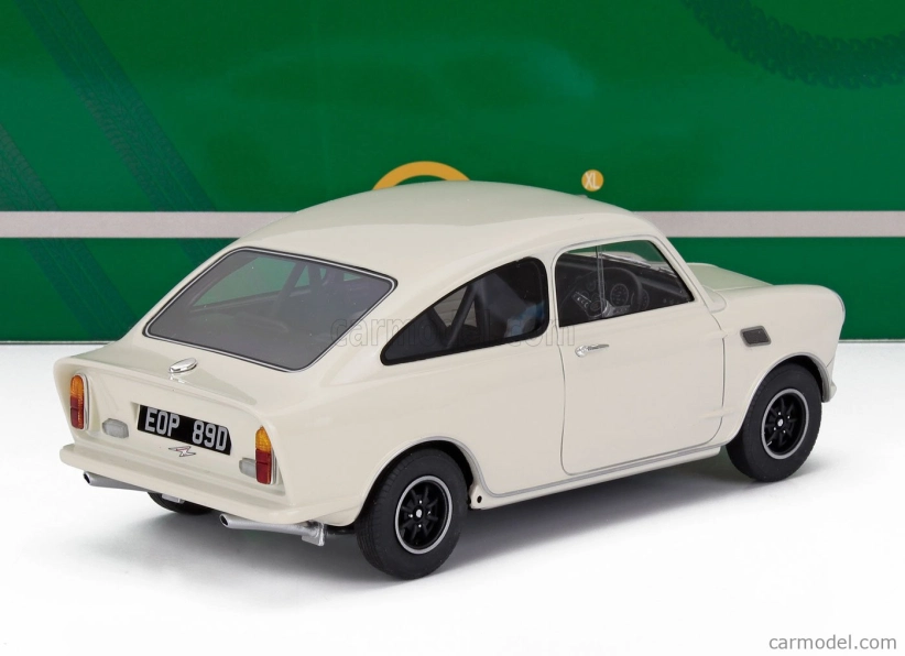 Kultové modely Mini Broadspeed 1966 1:18 Biela