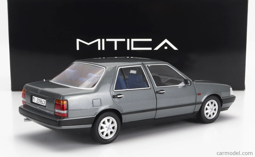 Mitica-diecast Lancia Thema Turbo I.e. 1s 1984 1:18 Grey Met