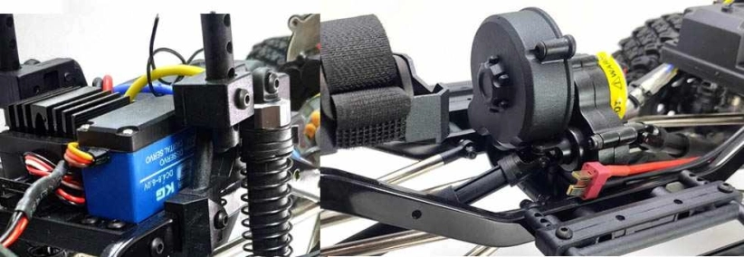 RC auto Defier V2 1/10 súprava 2,4 GHz, zelená