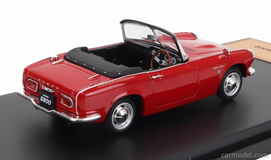 Edicola Honda S800 (as800) Spider 1966 1:43 Červená