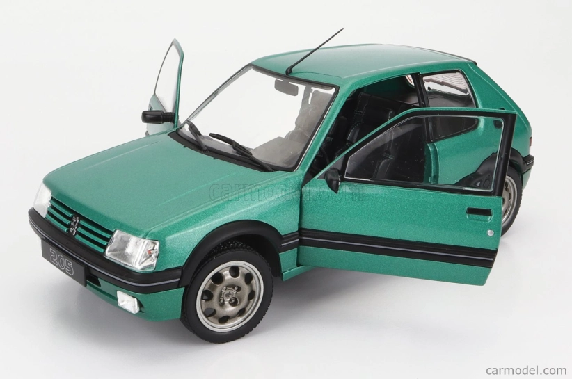 Solido Peugeot 205 1.9 Gti Griffe 1990 1:18 Green Met