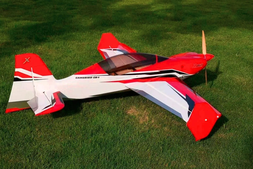 RC letadlo 60" Game Bird EXP V2 1,52m, červená