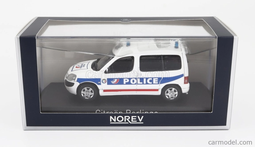 Norev Citroen Berlingo Police Nationale Brigade Fluviale 2004 1:43 Biela