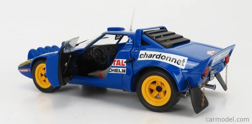 Kyosho Lancia Stratos Hf (night Version) N 5 1:18, modrá
