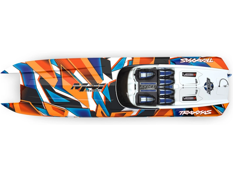 RC loď Traxxas DCB M41 RTR, červená