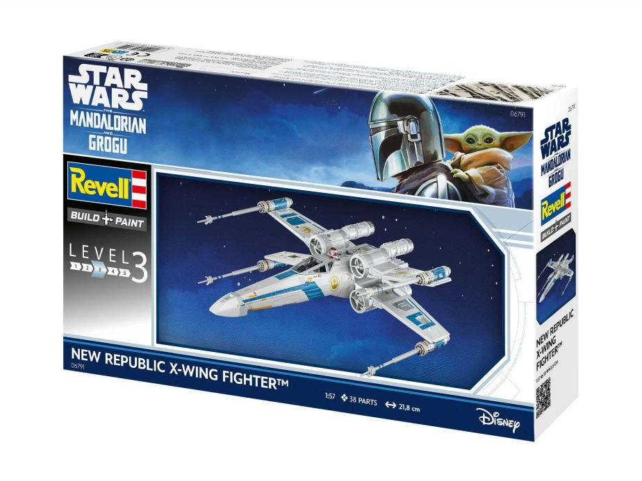 Plastic ModelKit SW 06791 - The Mandalorian: X-Wing Fighter (1:57)