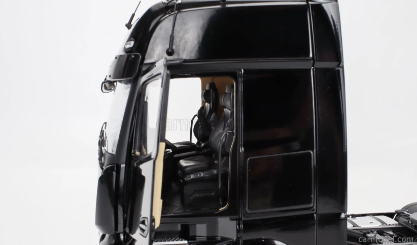 Nzg Mercedes benz Actros L 1863 Gigaspace 4x2 Tractor Truck 2-assi 2023 1:18 Black