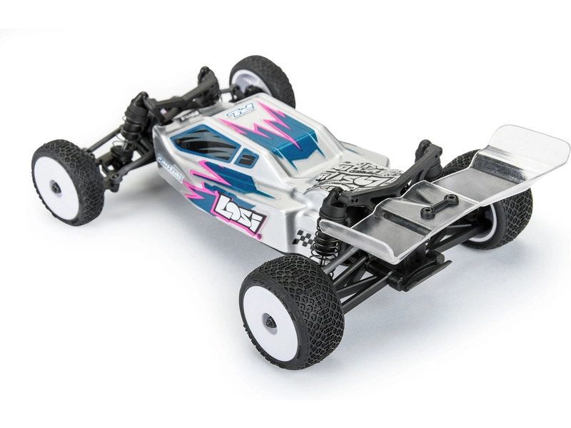 Kolesá Pro-Line 1:24, pneumatiky Electron 2.0, biely disk, H7 (4): Micro-B