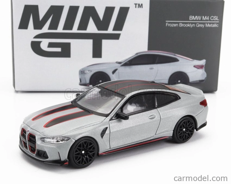 Truescale BMW radu 4 M4 Csl (g82) Coupe Lhd 2023 1:64 sivá čierna