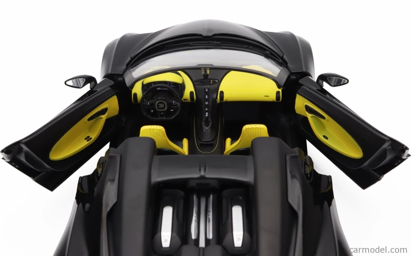 Bburago Bugatti W16 Mistral 2023 1:18 Black
