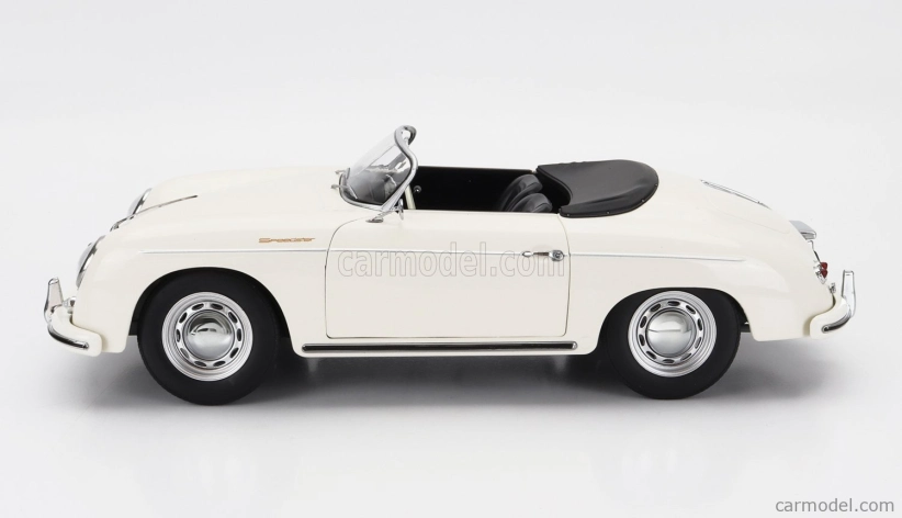 Porsche 356a Speedster 1955 v mierke 1:12 biely