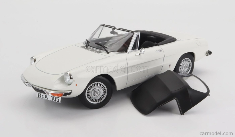 Norev Alfa romeo Duetto 2000 Spider 1978 1:18 Biela