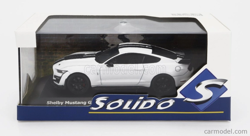 Solido Ford usa Mustang Shelby Gt500 Coupe 2020 1:43 Biela