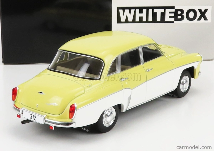 Whitebox Wartburg 312 1965 1:24 Žlutá Bílá