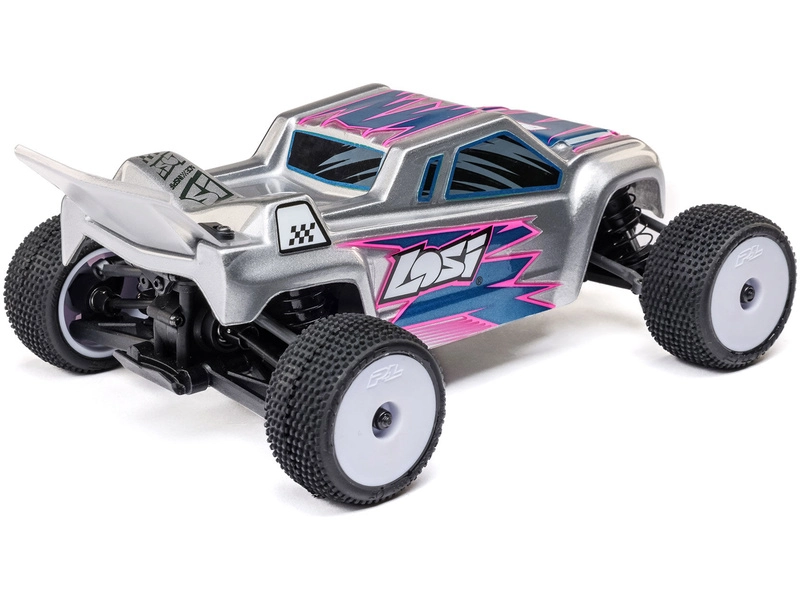 BAZAR – RC auto Losi Micro-T 1:28 RTR, biele