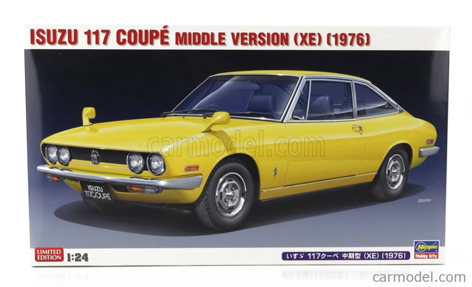 Hasegawa Isuzu 117 Coupe Middle Version (xe) 1976 1:24 /