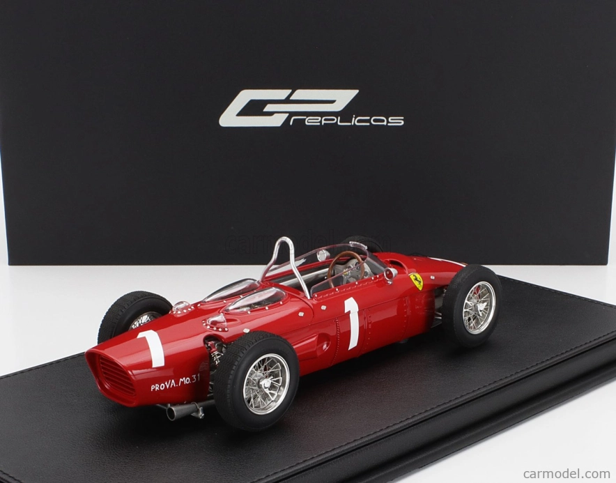 Gp-replicas Ferrari F1 156 N 1 3rd Dutch Zandvoort Gp 1962 Phil Hill 1:18 Red