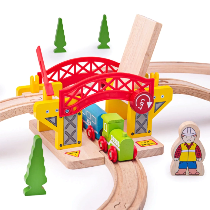 Bigjigs Rail Zvedací most - poškozený obal