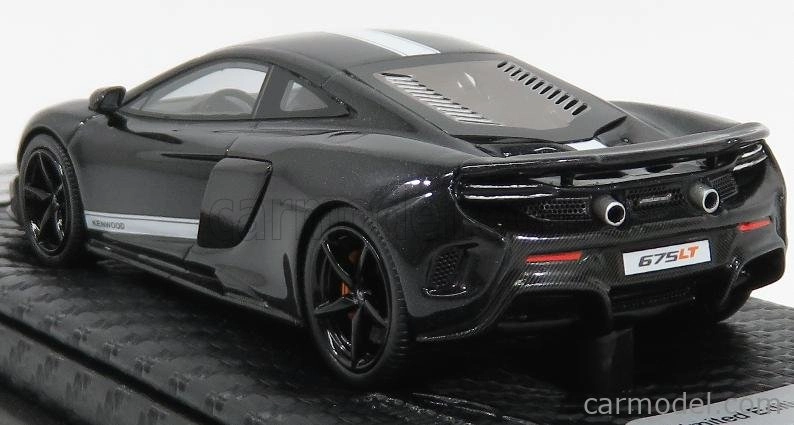 Tecnomodel Mclaren 675lt Kenwood Jvc Concept Edition 2016 1:43 Black Met