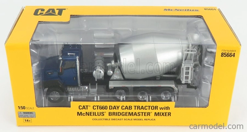 Dm-models Caterpillar Ct660 Domíchávač betonu 1:50, modrá