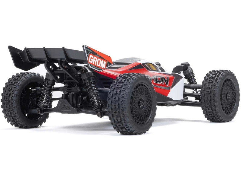 RC auto Arrma Typhon Grom 1:18 4WD Smart RTR, červené