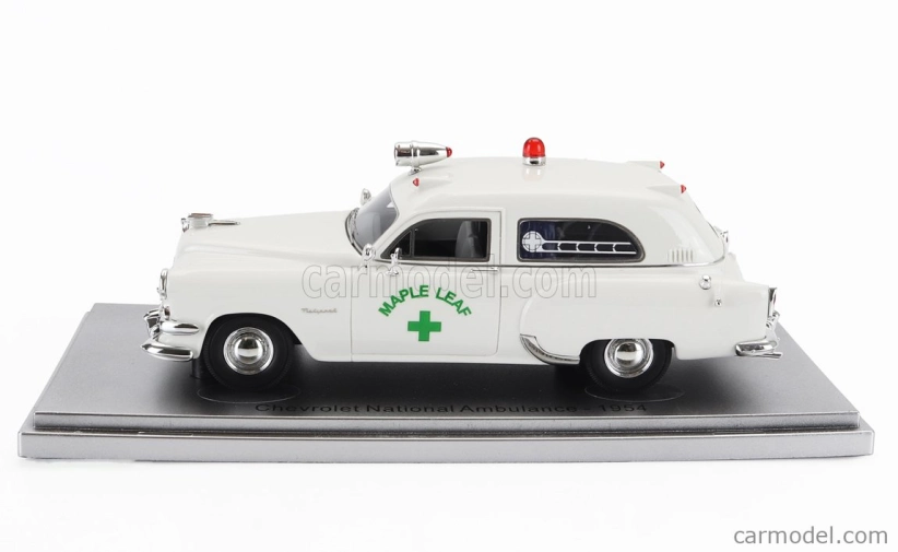 Kess-model Chevrolet National Ambulance Maple Leaf 1954 1:43 Bílá