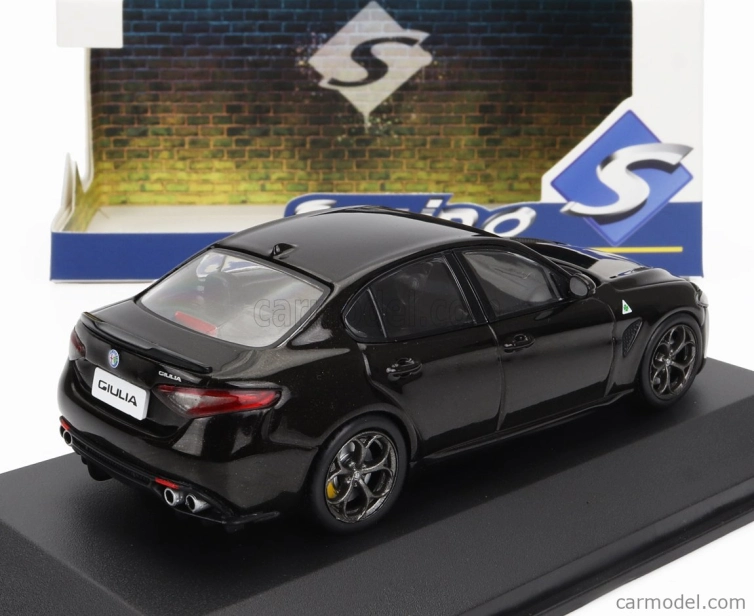 Solido Alfa romeo Giulia Quadrifoglio 2.9l Biturbo 2019 1:43 Black