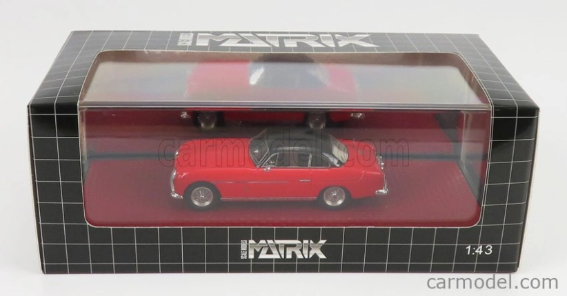 Matrix scale models Ferrari 212 Inter Coupe Ch.191 Ghia 1952 1:43 Červená Černá