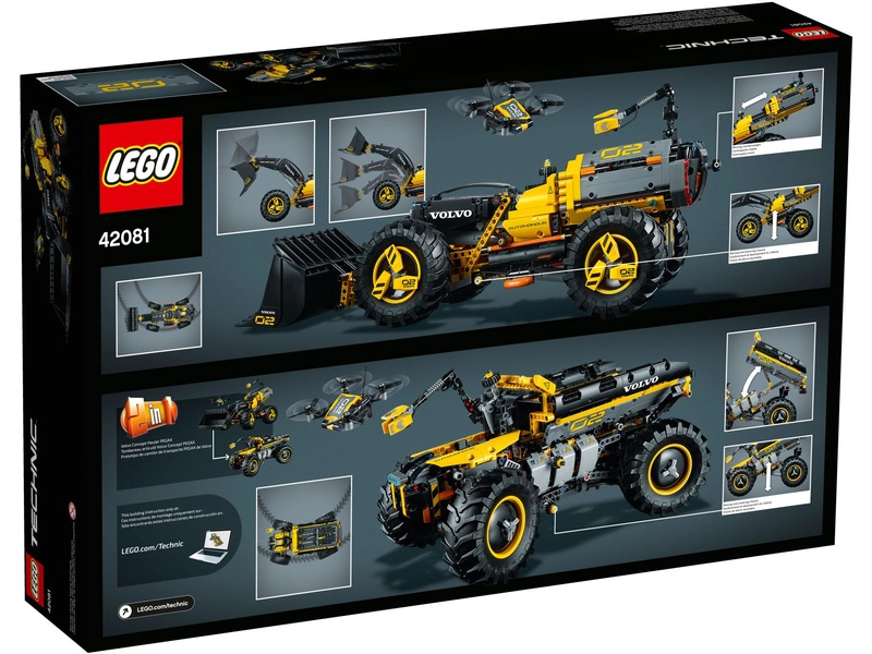 LEGO Technic - Volvo koncept kolového nakladače ZEUX