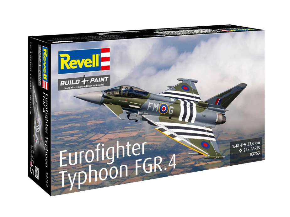 Plastic ModelKit lietadlo 03753 - Eurofighter Typhoon FGR.4 (1:48)