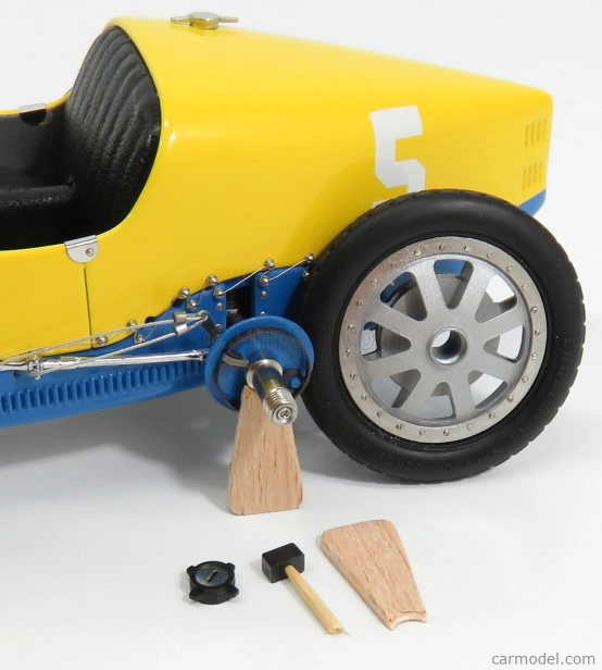 Cmc Bugatti T35 Suede N 5 Nation Coulor Project Švédsko 1924 1:18 žlto-modrá