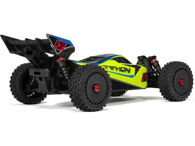 RC auto Arrma 1/8 Typhon 223S BLX 4WD RTR DSC, červená