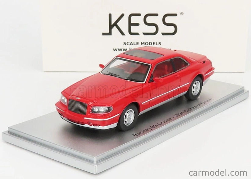 Kess-model Bentley B3 Coupe - Sultan Of Brunei - 1994 1:43 Červená